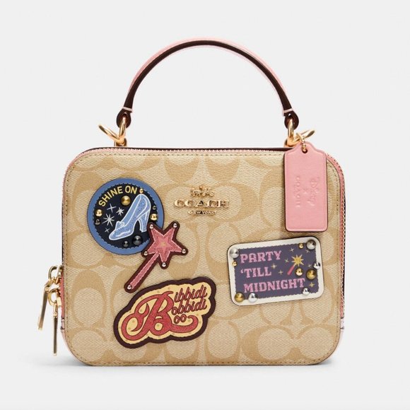 Coach Handbags - NWT Disney X Coach Box Crossbody With Patches